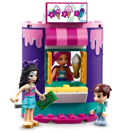 Lego Friends 41687 Magiczne stoiska w wesołym miasteczku